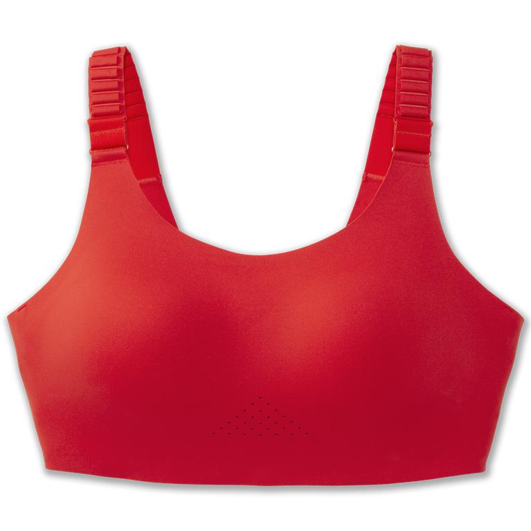 Brooks Dare Scoopback 2.0 Sports Running Bra - Women's - Jamberry/Red (16307-BJIO)